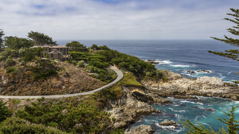 Vista Point near Carmel in Big Sur, California