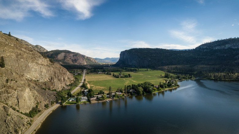 Vaseux Lake near Oliver, British Columbia