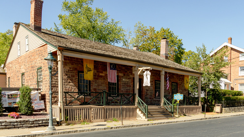 Exterior of The '76 House in Tappan, New York
