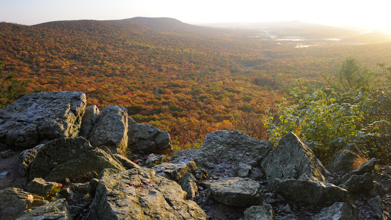 Vista from Hawk Mountain Sanctuary, Pennsylvania