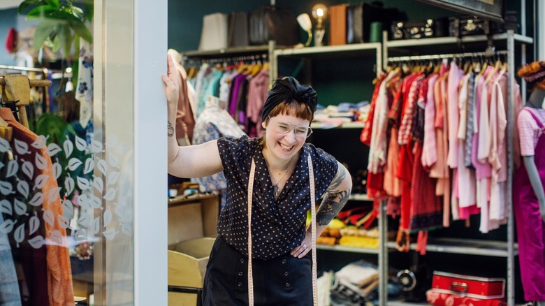 Shopkeeper at ReTuna