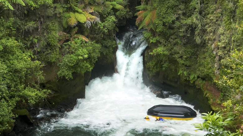Tutea falls with capsized raft in New Zealand