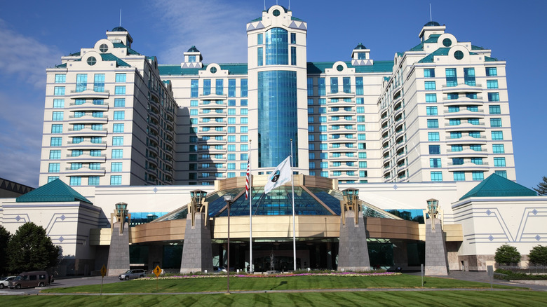 Entrance of Foxwoods Resort Casino