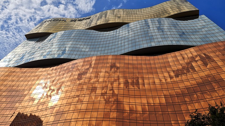 Facade of MGM Macau