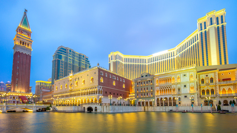 Venetian Macao at night