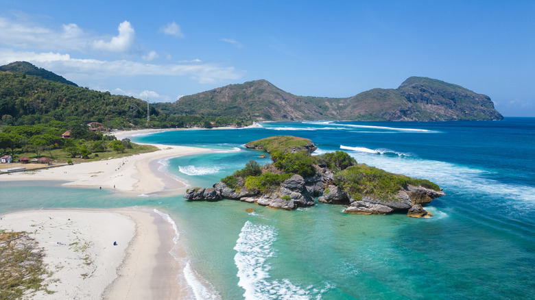 Sumbawa beach in Indonesia