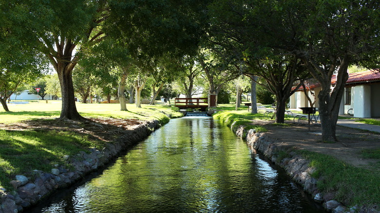 Creek supplying San Solomon Springs and Balmorhea State Park