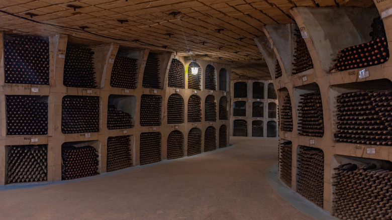 Milestii Mici wine cellar in Moldova
