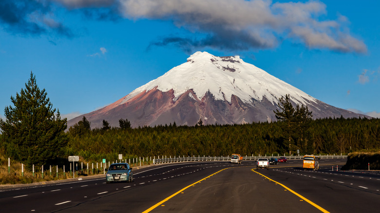 Cotopaxi, Ecuador from the Pan-American Highway