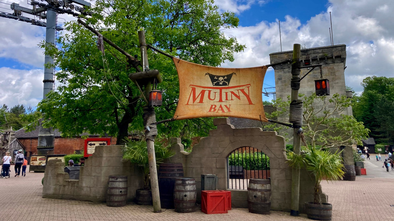 Alton Towers Mutiny Bay area
