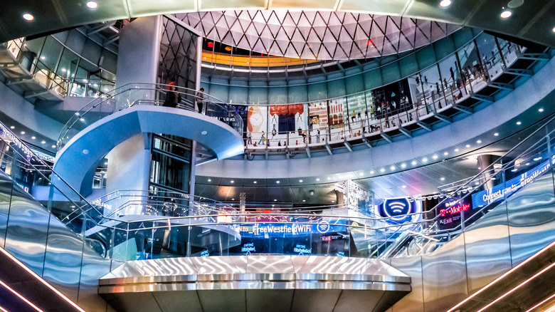 The Fulton Center in New York.