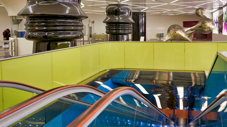 Università Metro Station in Naples, Italy.