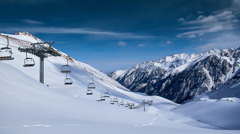 Shymbulak Resort ski lift