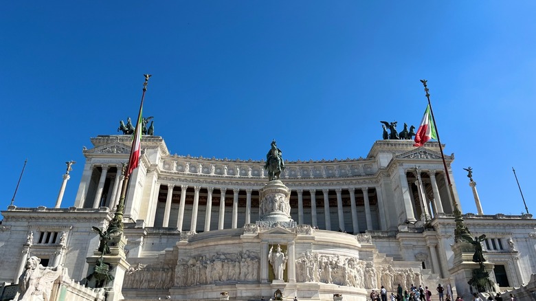 The Vittoriano is one of Rome's most iconic sights.