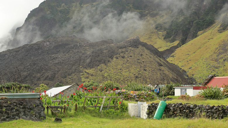 1961 Volcano on Tristan da Cunha