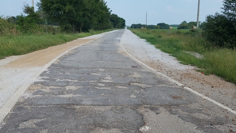 Road near Miami, Oklahoma