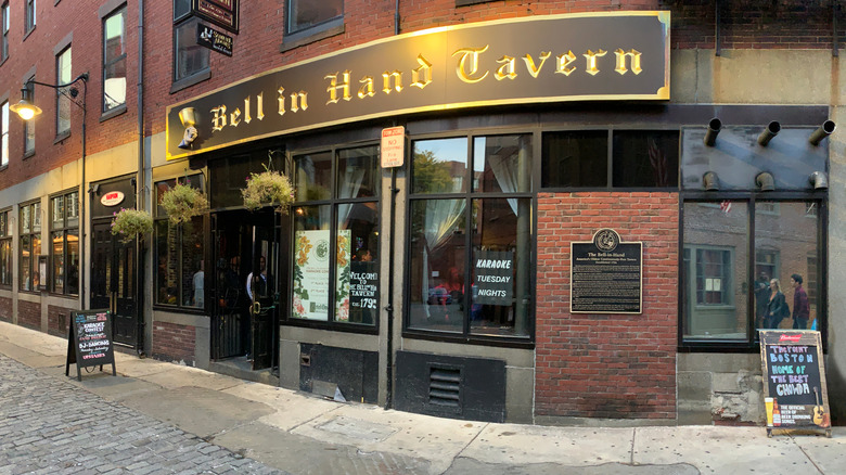 Exterior of Bell in Hand Tavern