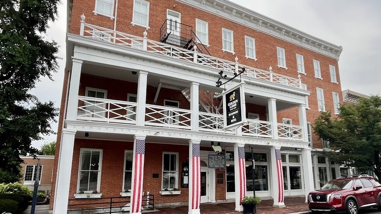 Exterior of Golden Lamb