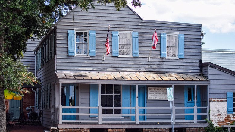 Exterior of the Pirates' House