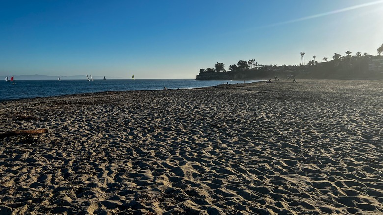 quiet beach