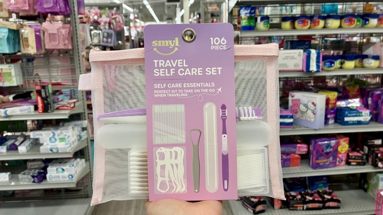 Travel self care set from Burlington