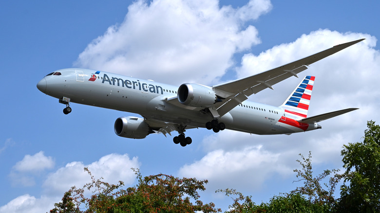 AA aircraft in flight