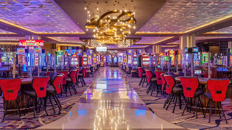 Gaming floor at Yaama' Resort & Casino