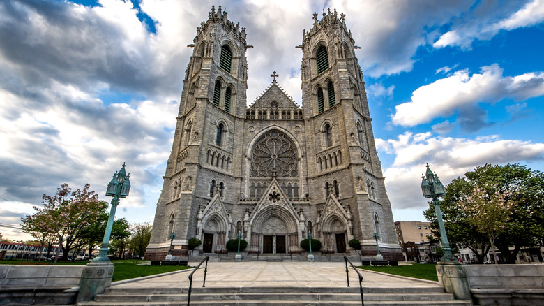 The Cathedral Basilica of the Sacred Heart exterior