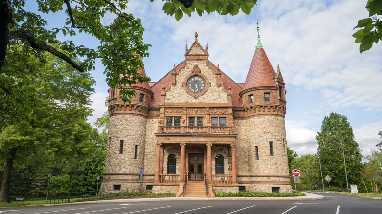 The historic town hall of Wellesley