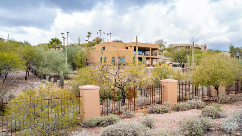 Large homes in Catalina Foothills in Tucson, Arizona