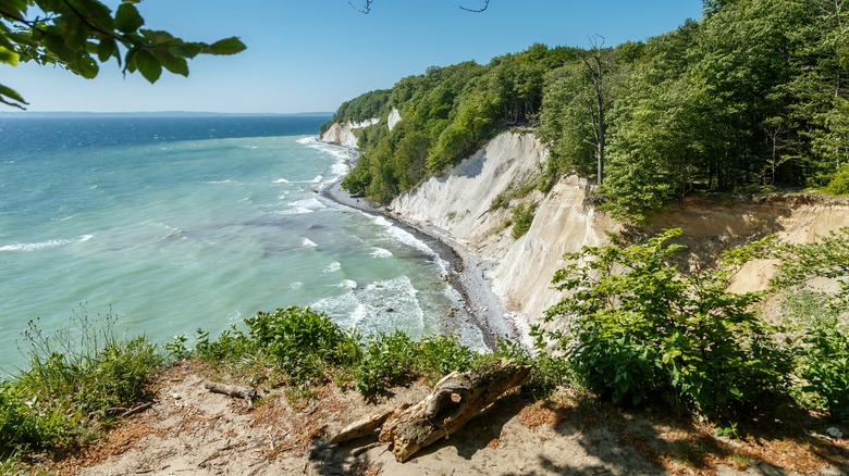 Chalk cliffs of Rugen island