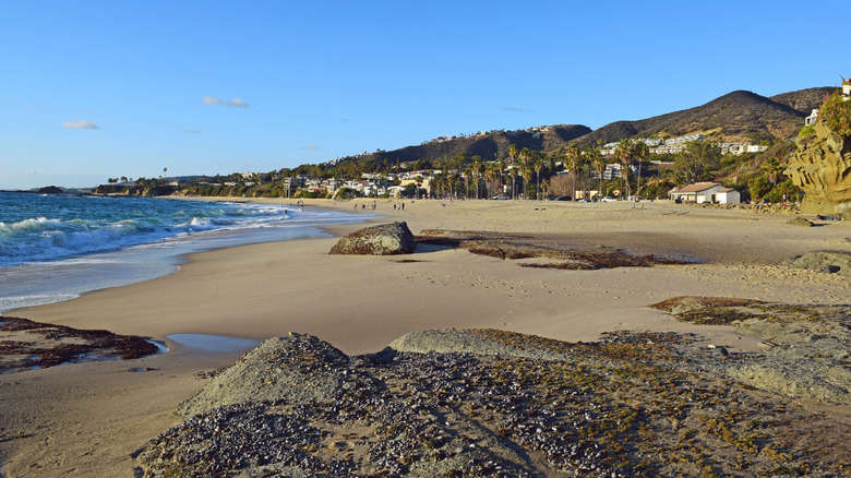 View of Aliso Beach in Laguna