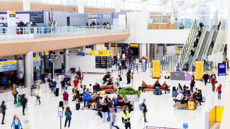 Denver International Airport in Colorado