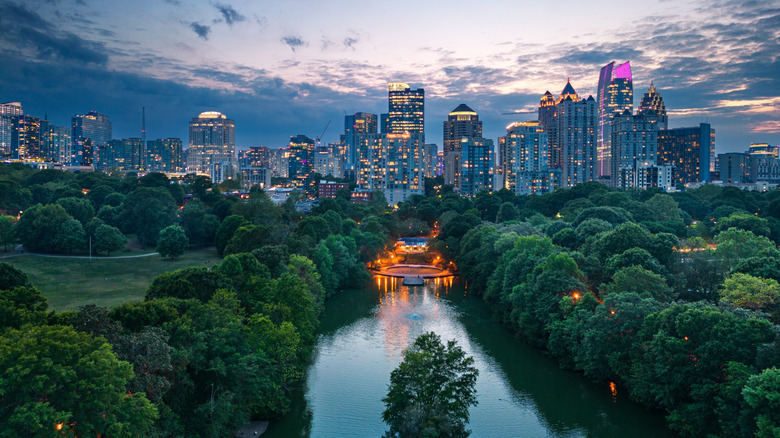 Atlanta aerial view