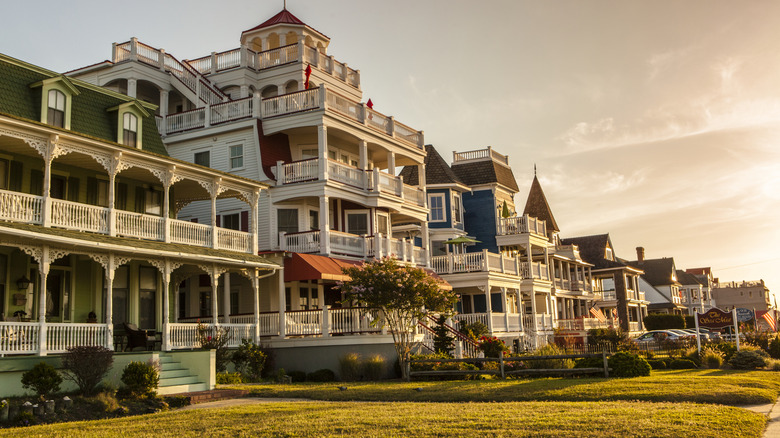 Victorian buildings in Cape May