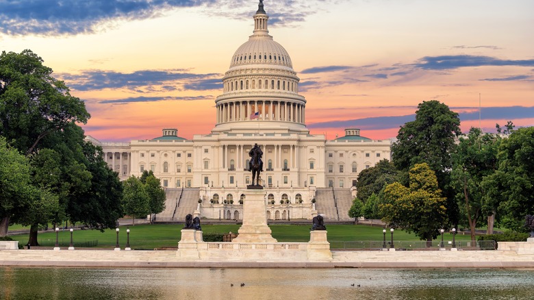 Capitol building in Washington DC