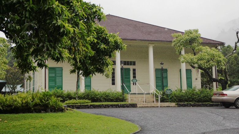 The Queen Emma Summer Palace, a national historic site and museum.
