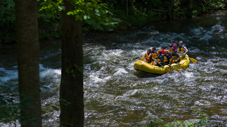 Rafters on the Nantahala River