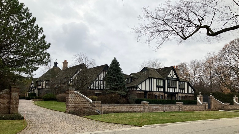 A large house in Lake Forest, Illinois