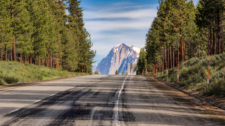 View from Highway 395