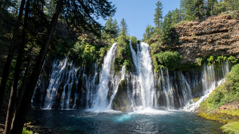 Burney Falls in Shasta County