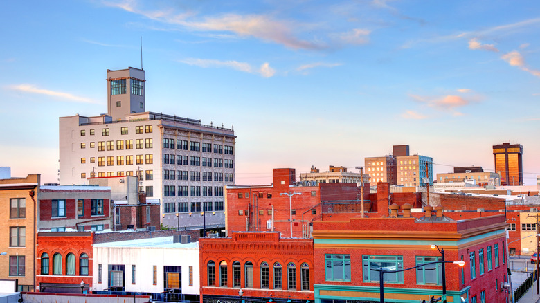 the skyline of Springfield, Missouri