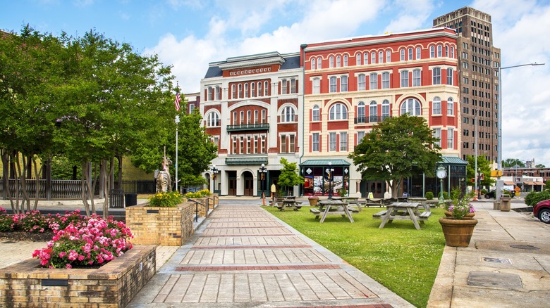 Historic district of Meridian Mississippi