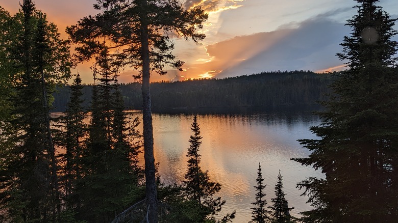 Sunset at Isle Royale National Park