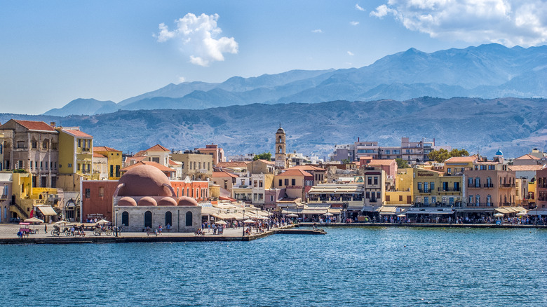 Venetian Harbor in Chania, Crete