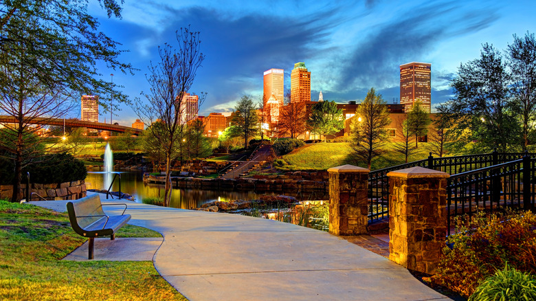 Centennial Park in Tulsa, Oklahoma