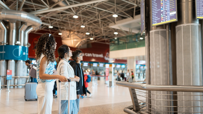 Women at airport