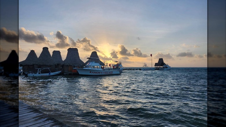 Boats at Ramon's village