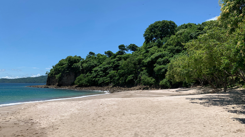 beach in Cuajiniquil, Costa Rica