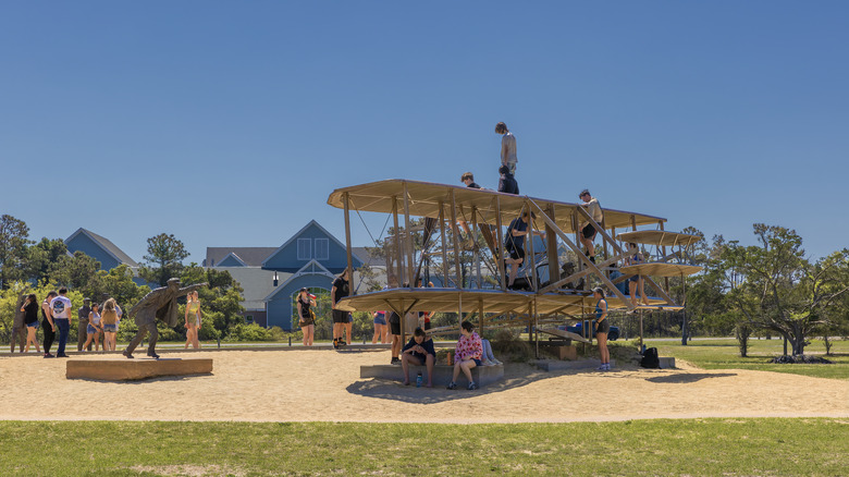 Playground at the Wright Brothers Memorial